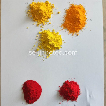 Oorganiskt pigment krom gult för glas